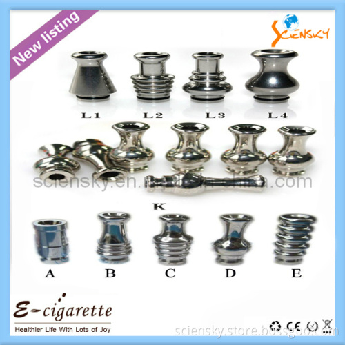 Electronic Cigarette 510 Stainless Steel Drip Tip